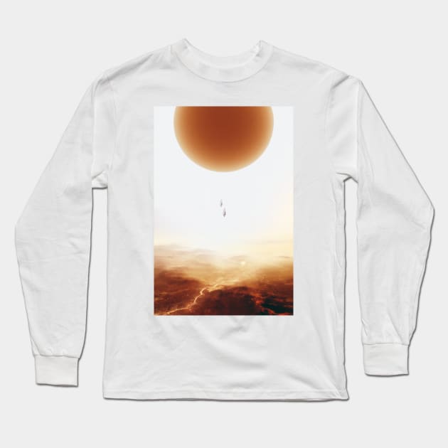 Mars Diving Long Sleeve T-Shirt by StoianHitrov